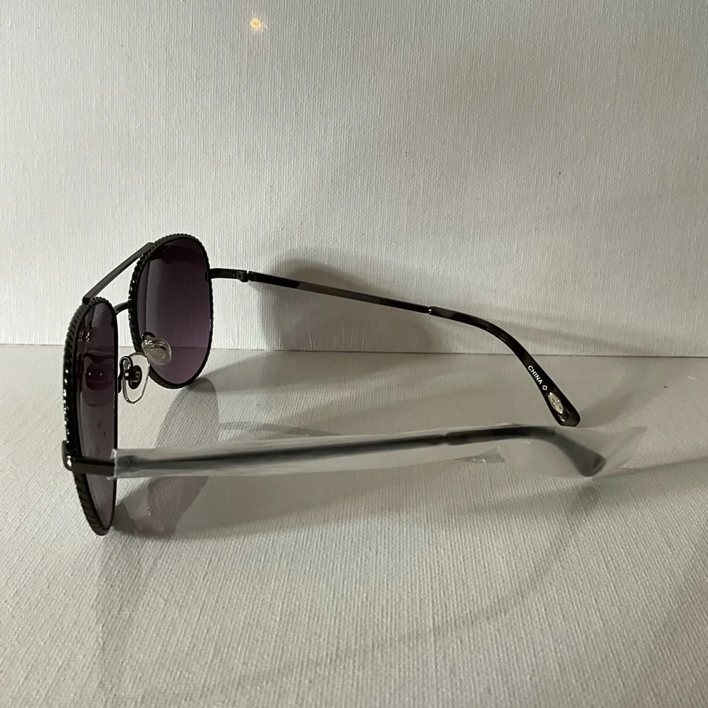 Black Aviator Sunglasses